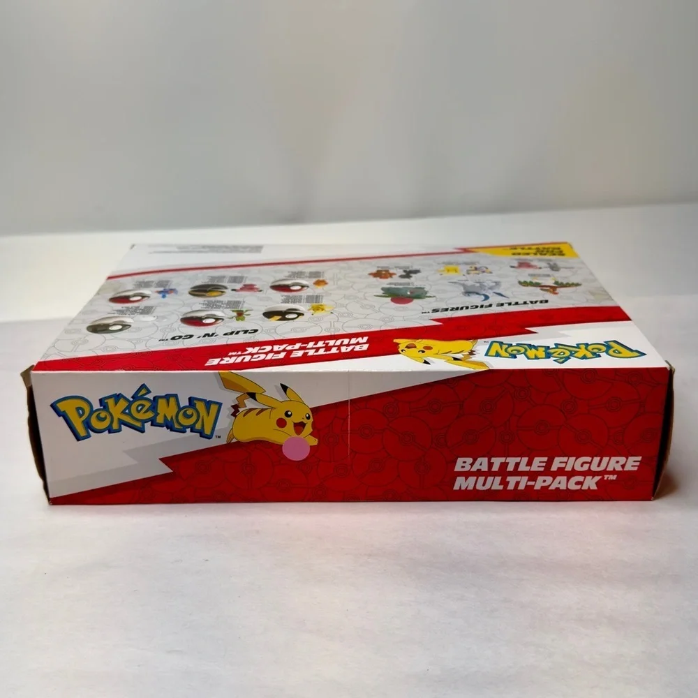 Pokemon Battle Ready Pikachu Figure Multi 8-Pack New Sealed Box